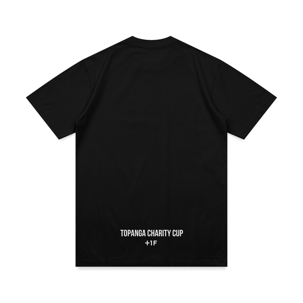 The 15th TOPANGA CHARITY CUP +1F TEE / BLACK