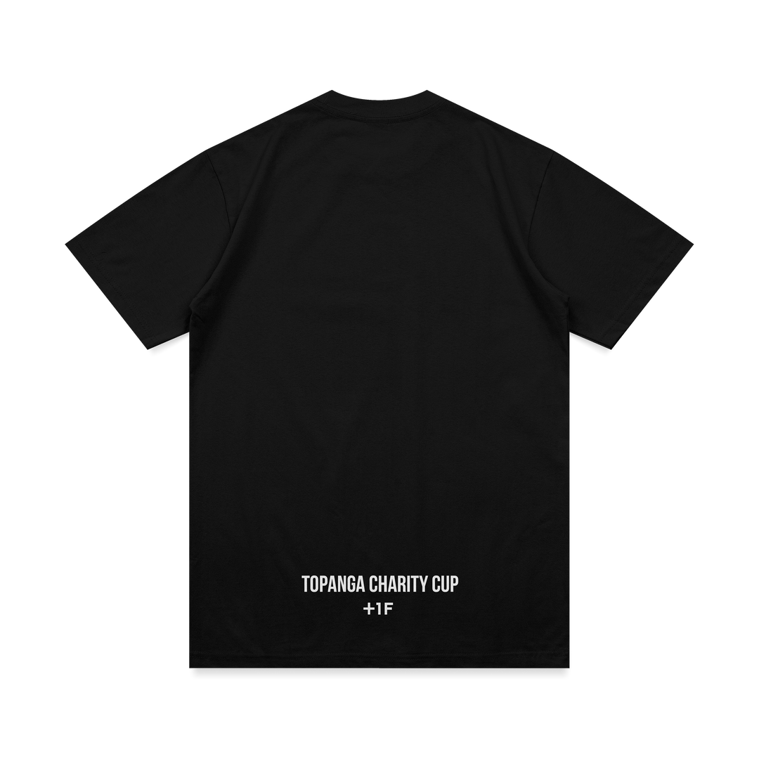 The 15th TOPANGA CHARITY CUP +1F TEE / BLACK