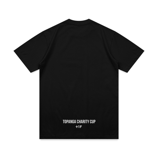 The 15th TOPANGA CHARITY CUP +1F TEE / BLACK