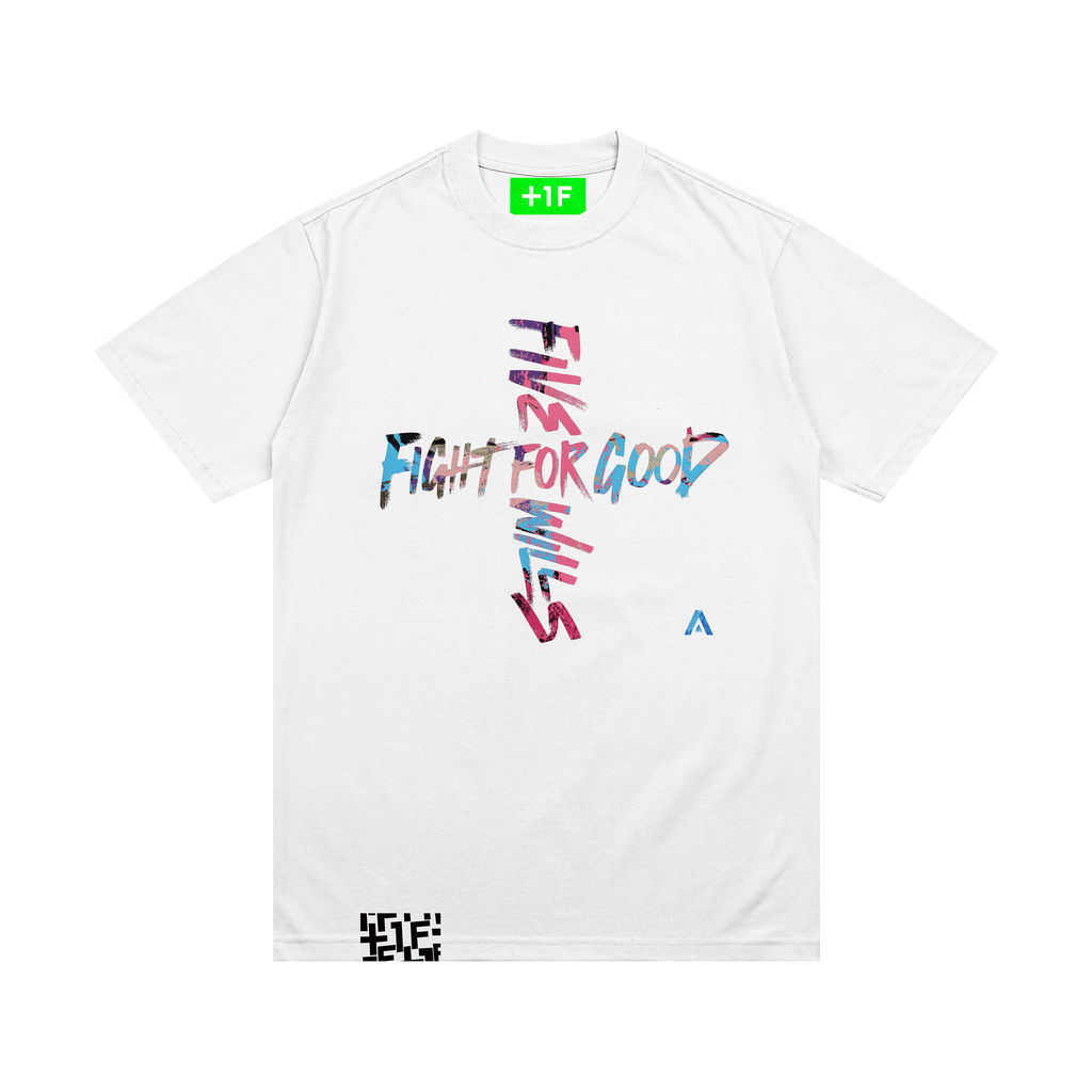 BUTTON LOGO TEE (NEW COLOR) | Tシャツ 白 | 格闘ゲーマーのための BUTTON LOGO TEE (NEW COLOR) | Tシャツ 白 | 格闘ゲーマーのための