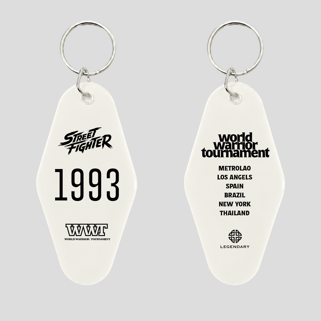 STREET FIGHTER +1F MOTEL KEY TAG(3colors)